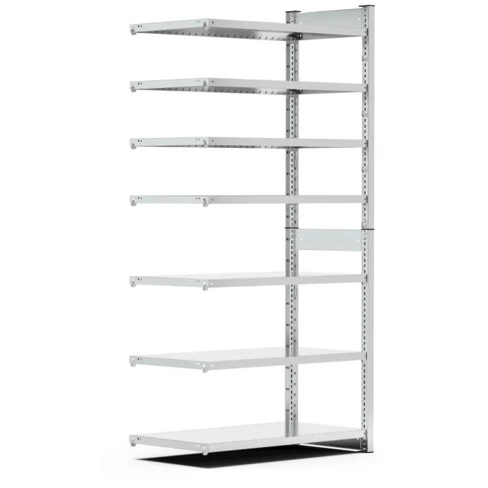 Fami - Scaffale aggiuntivo con 7 piani senza contenitori mis. 4/4A5