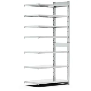 Fami - Scaffale aggiuntivo con 7 piani senza contenitori mis. 4/4A5