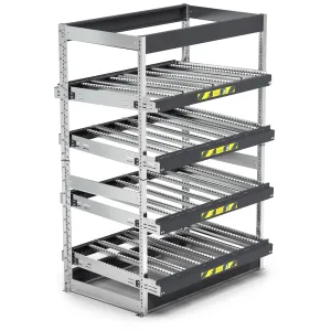 Fami - Scaffale con 4 telai inclinabili