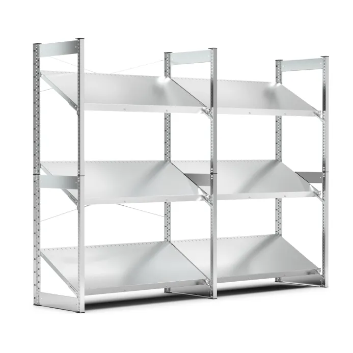 Fami - Scaffale con 6 piani inclinati
