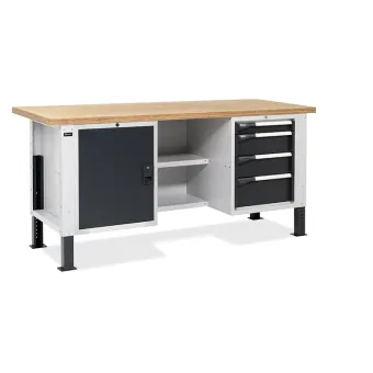Fami - Banco smontato con piano in multiplex 40 mm