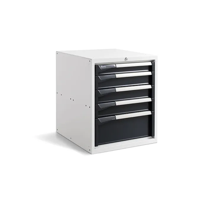 Fami - Armadio L560 mm con 5 cassetti 1x75 3x100 1x200