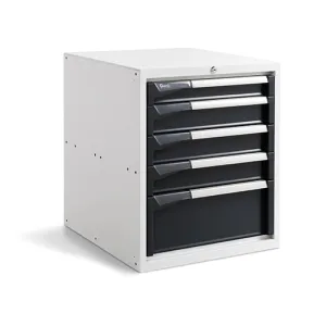 Fami - Armadio L560 mm con 5 cassetti 1x75 3x100 1x200