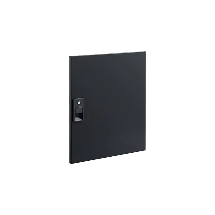 Fami - Porta totale destra H600 mm con maniglia Dark Grey
