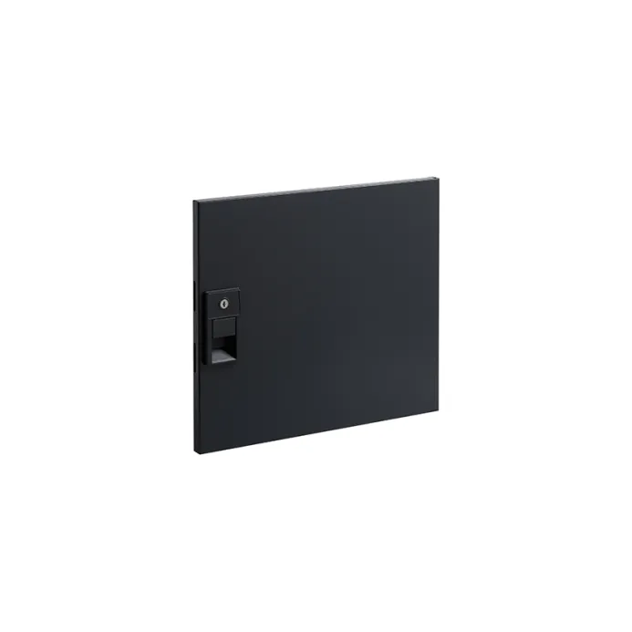 Fami - Porta parziale destra H435 mm con maniglia Dark Grey