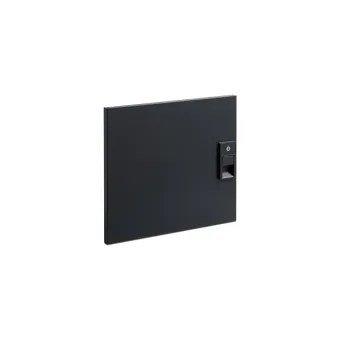 Fami - Porta parziale sinistra H435 mm con maniglia Dark Grey