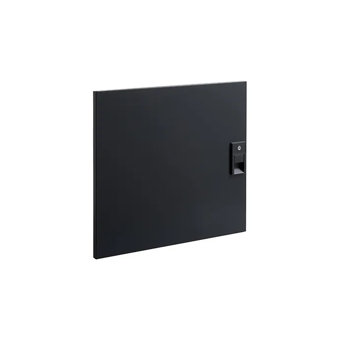 Fami - Porta totale sinistra H600 mm con maniglia Dark Grey