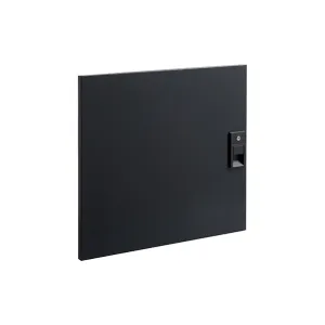 Fami - Porta totale sinistra H600 mm con maniglia Dark Grey