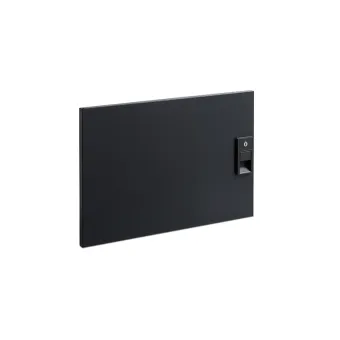 Fami - Porta parziale sinistra H435 mm con maniglia Dark Grey