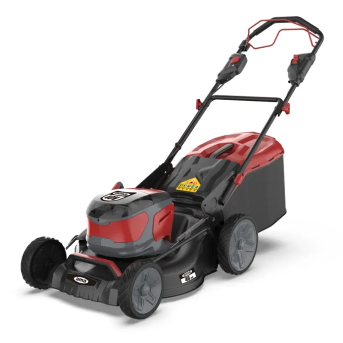 Ama - Rasaerba a batteria 40V Freemow a trazione con motore brushless e diametro taglio 46 cm