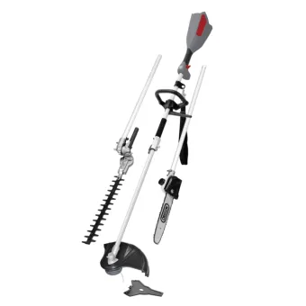 Ama - Decespugliatore a batteria multifunzione 40V, 4 in 1 dotato di testina,disco 3 denti, barra da potatura e tagliasiepi