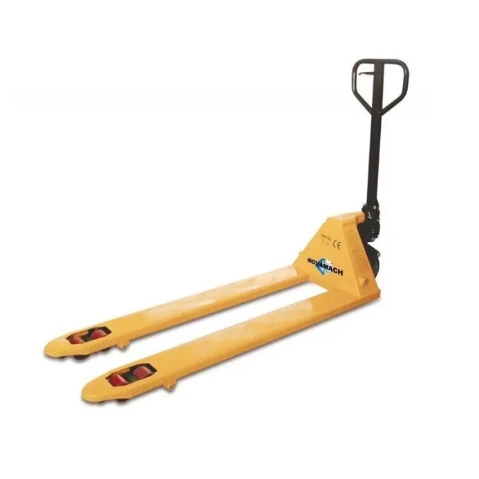 Novamach - NL2/P Transpallet manuale 2500 KG - doppio rullo poliuretano con ruote poliuretano
