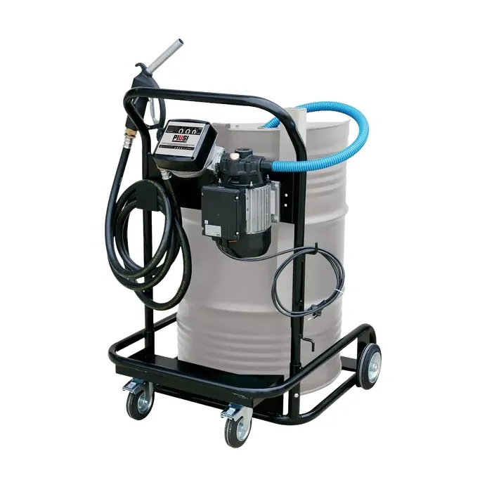 Piusi -  Viscotroll Vane Kit Travaso Olio con contalitri K33 e Pompa Autoadescante  25 l/min - 230/50V