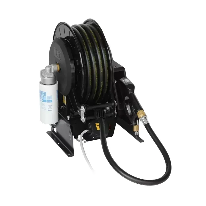 Piusi - PITSTOP DC Gruppo di Travaso Gasolio con Arrotolatore Automatico 45 l/min - 24V