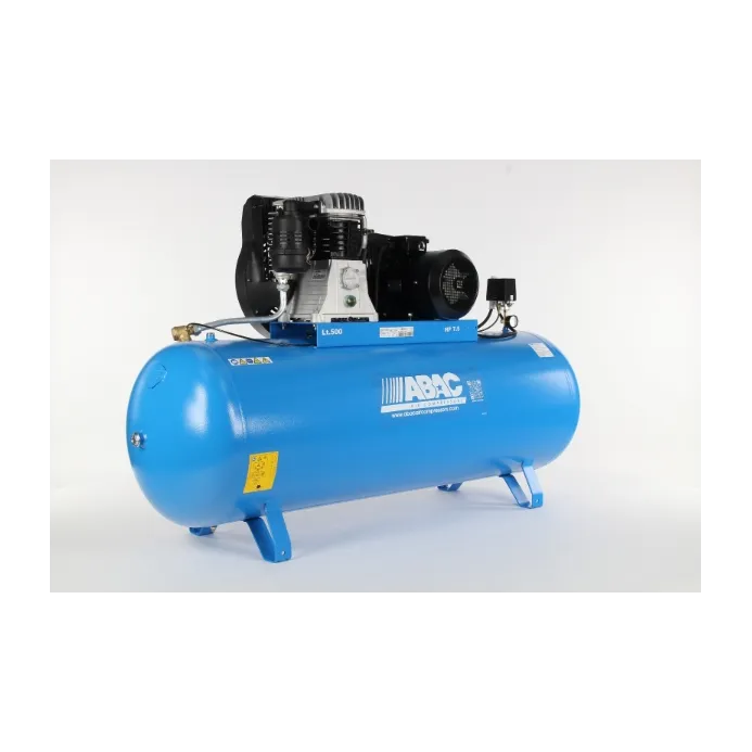 ABAC pro b6000 500 ft7,5 15 bar - Compressore a pistoni cinghia bistadio