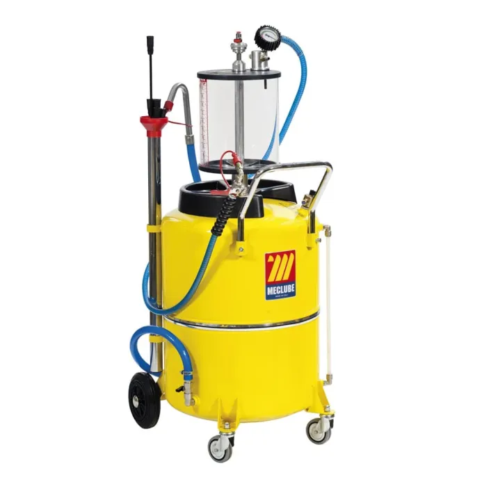 Meclube - aspiratore pneumatico per olio esausto 120 l con precamera