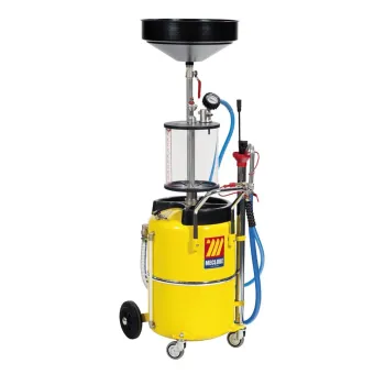 Meclube - aspiratore-recuperatore pneumatico per olio esausto 65 l con precamera