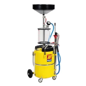 Meclube - aspiratore-recuperatore pneumatico per olio esausto 65 l con precamera