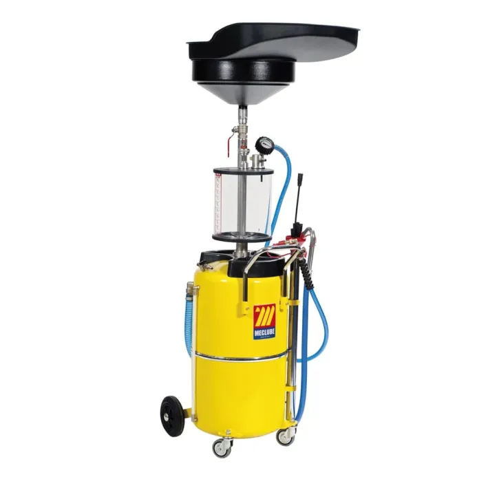 Meclube - aspiratore-recuperatore pneumatico per olio esausto 90 l con precamera