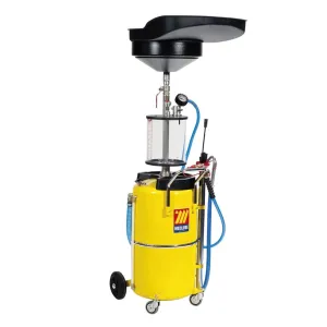 Meclube - aspiratore-recuperatore pneumatico per olio esausto 90 l con precamera