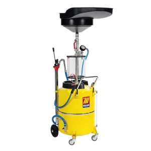 Meclube - aspiratore-recuperatore pneumatico per olio esausto 120 l con precamera