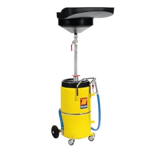 Meclube - recuperatore olio esausto 90 l con imbuto abs ergonomico