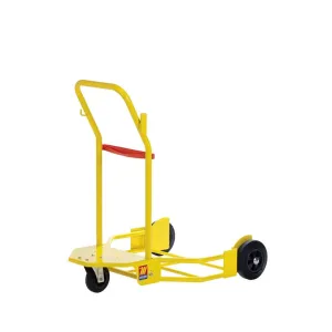 Meclube - carrello per fusti da 180-220 l predisposto per l'applicazione dell'avvolgitubo