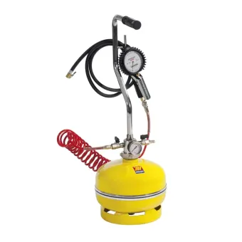 Meclube - gonfiagomme portatile a carica manuale 12 l