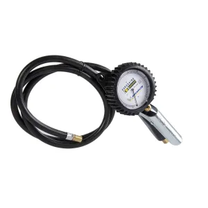 Meclube - pistola gonfiaggio eurodainu con manometro ø 80mm omologato michelin approvato secondo direttiva cee 86/217