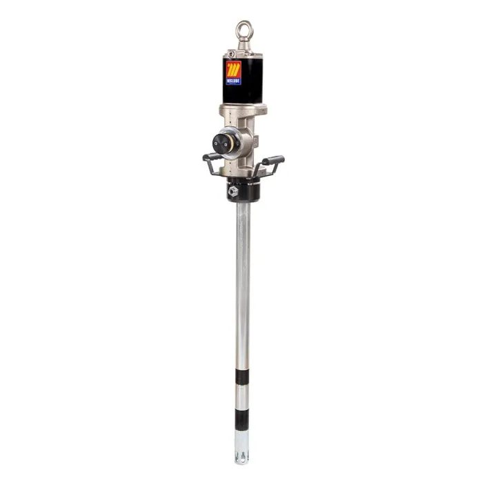 Meclube - pompa pneumatica industriale per grassi r20:1 mod. 920 flangiata doppio effetto