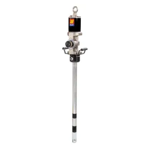 Meclube - pompa pneumatica industriale per grassi r20:1 mod. 920 flangiata doppio effetto