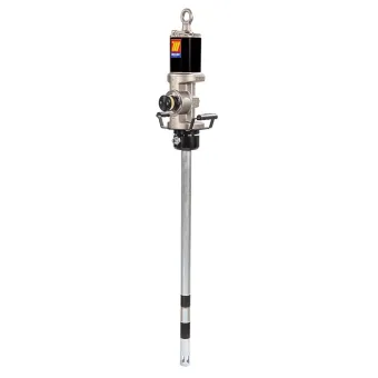 Meclube - pompa pneumatica industriale per grassi r50:1 mod. 950 flangiata doppio effetto
