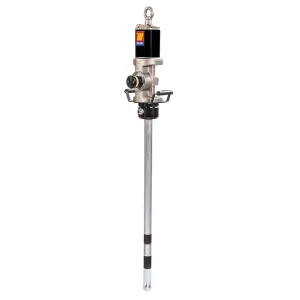 Meclube - pompa pneumatica industriale per grassi r50:1 mod. 950 flangiata doppio effetto