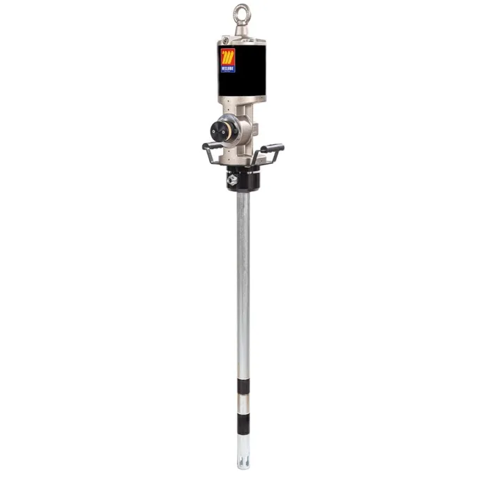 Meclube - pompa pneumatica industriale per grassi r70:1 mod. 1270 flangiata doppio effetto