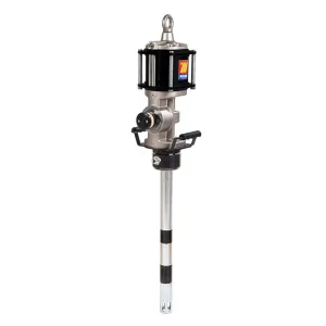 Meclube - pompa pneumatica industriale per grassi r75:1 mod. 1575 flangiata doppio effetto