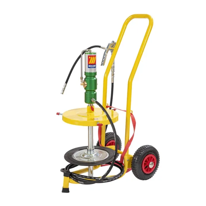 Meclube - completo grasso carrellato per fusti da 18-30 kg r60:1
