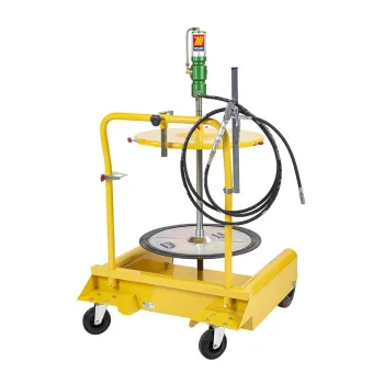 Meclube - completo grasso carrellato per fusti da 180-220 kg r60:1