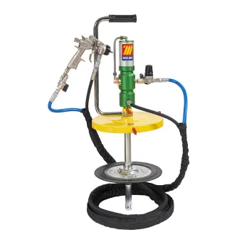 Meclube - completo pompa per spruzzare il grasso per fusti da 18-30 kg r60:1