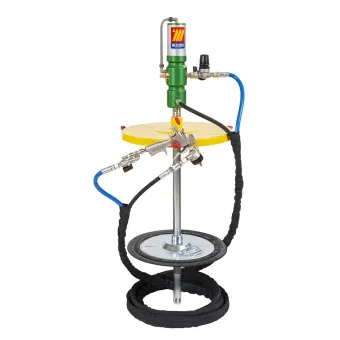 Meclube - completo pompa per spruzzare il grasso per fusti da 50-60 kg r60:1