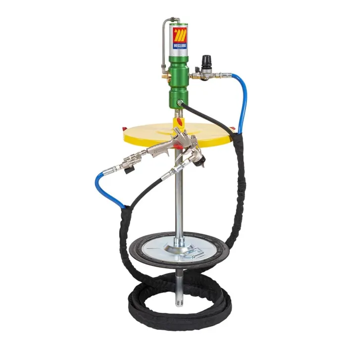 Meclube - completo pompa per spruzzare il grasso per fusti da 50-60 kg r60:1