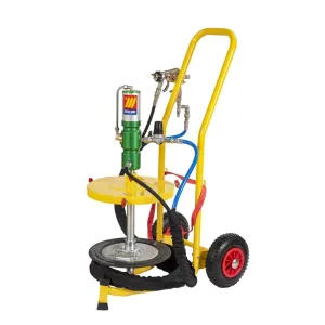 Meclube - completo pompa per spruzzare il grasso carrellato per fusti da 18-30 kg r60:1