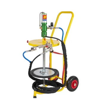 Meclube - completo pompa per spruzzare il grasso carrellato per fusti da 50-60 kg r60:1