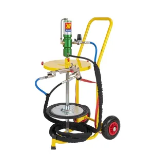 Meclube - completo pompa per spruzzare il grasso carrellato per fusti da 50-60 kg r60:1