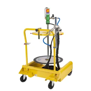 Meclube - completo pompa per spruzzare il grasso carrellato per fusti da 180-220 kg r60:1