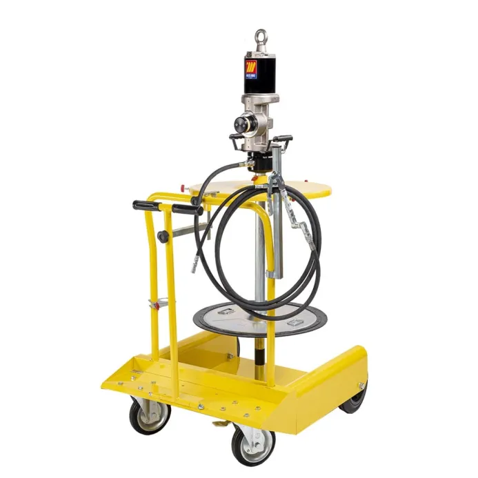 Meclube - completo grasso industriale carrellato per fusti da 180-220 kg r50:1