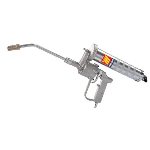 Meclube - pistola pneumatica ingrassaggio r50:1 da 500 cc con tubo rigido e testina