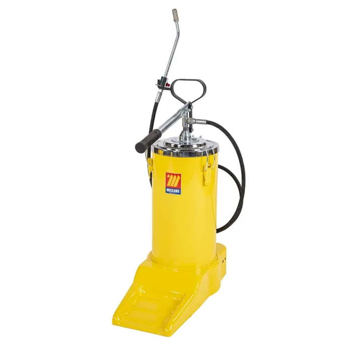 Meclube - ingrassatore manuale ad alta pressione per fusti da 16 kg