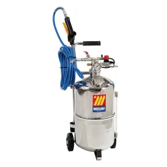 Meclube - nebulizzatore in acciaio  inox aisi 304 24 l con dispositivo schiumogeno
