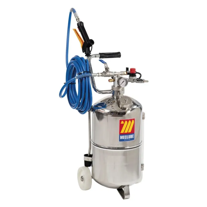Meclube - nebulizzatore in acciaio  inox aisi 316 24 l con dispositivo schiumogeno