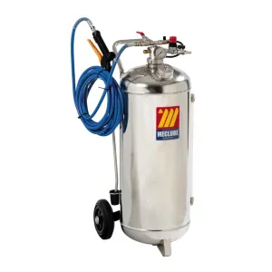 Meclube - nebulizzatore in acciaio  inox aisi 304 50 l con dispositivo schiumogeno